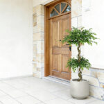5.2FT Artificial Ficus Tree, Lifelike Faux Banyan Tree with Pot for Home, Office & Patio Decor - 图片 10
