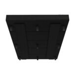 Portoalegre Twin Bed Base with Headboard, Black - 图片 8