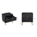 Nightstand in Black - 图片 3