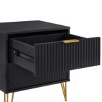Nightstand in Black - 图片 7