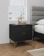 Nightstand in Black - 图片 8