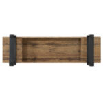 59" Farmhouse Wood Bench for Bedroom, Entryway, Natural - 图片 6