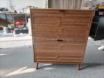 Medieval Modern Shoe Cabinet, 31.5" Walnut - 图片 5