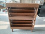 Medieval Modern Shoe Cabinet, 31.5" Walnut - 图片 7