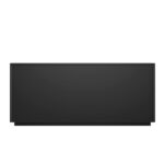 Buffet Cabinet Sideboard with 4 Doors, Modern Accent Storage, Black - 图片 4