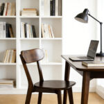 Solid Wood Dining Chairs Set of 2, Mid-Century Modern, Walnut - 图片 7