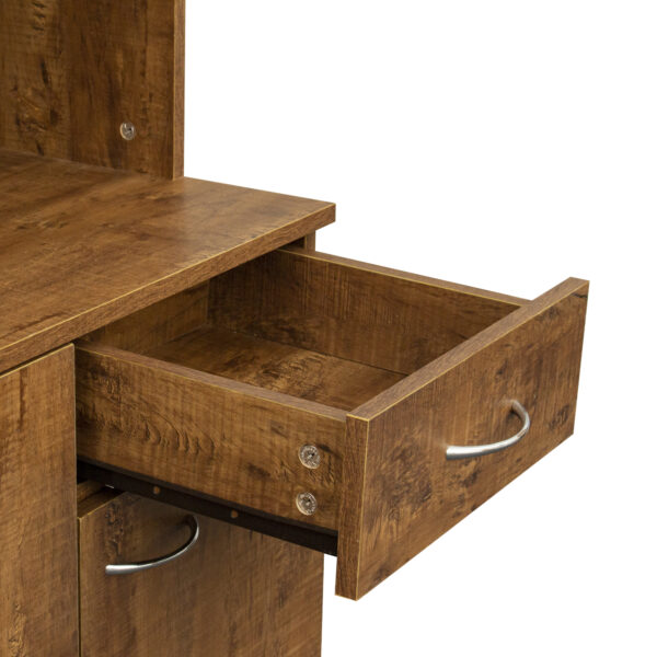 Walnut finish
