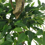 5.2FT Artificial Ficus Tree, Lifelike Faux Banyan Tree with Pot for Home, Office & Patio Decor - 图片 6