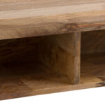 Hunter 48" Wide Solid Mango Wood Lift Top Coffee Table in Natural