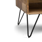 Hunter 48" Wide Solid Mango Wood Lift Top Coffee Table in Natural - Image 4