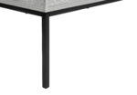 42" Rectangular Lift-Top Coffee Table, Grey with Black Metal Base - Image 13
